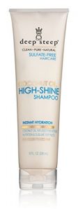 Deep Steep Coconut Oil High Shine Shampoo