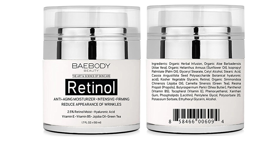 Baebody Retinol Moisturizer Cream