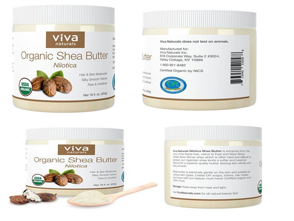 Viva Naturals Organic Shea Butter 