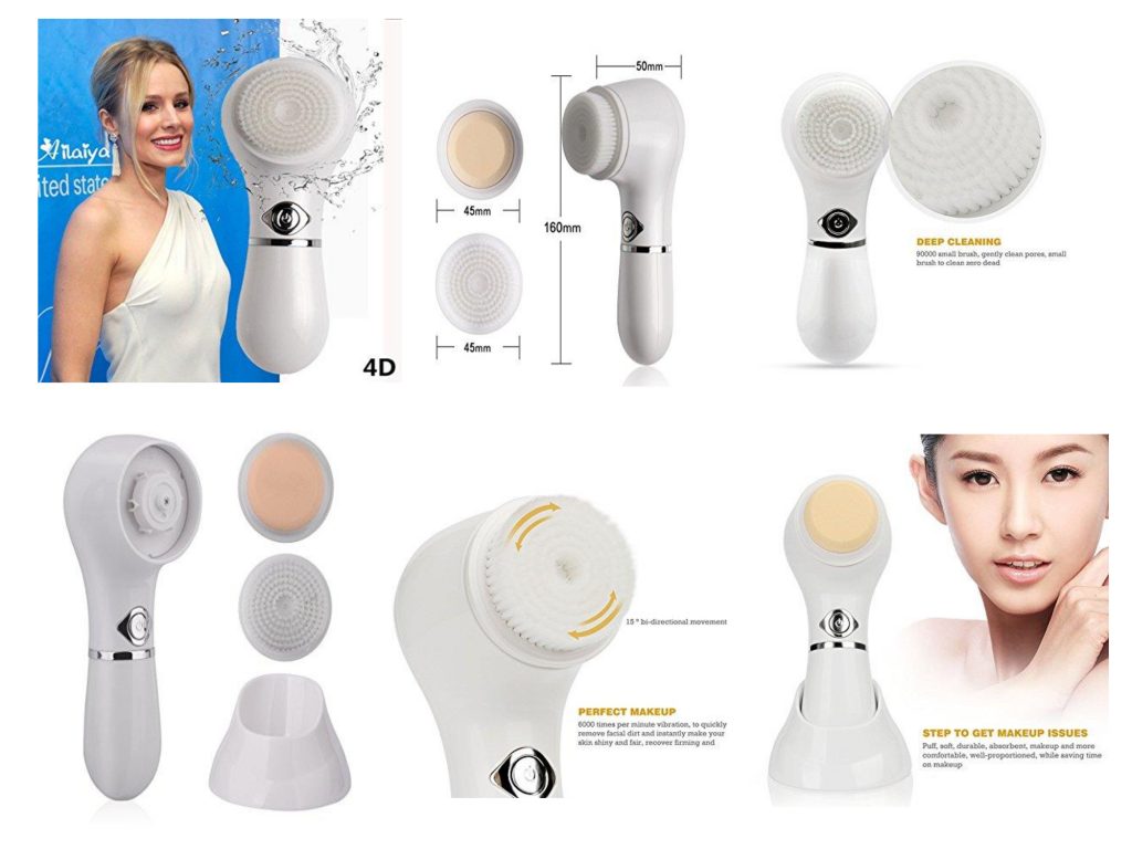 Sonic Facial Cleansing Brush 