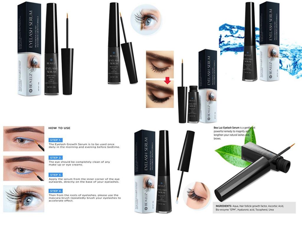 Advanced Eyelash Growth Serum Eyebrow and Eyelash Enhancer