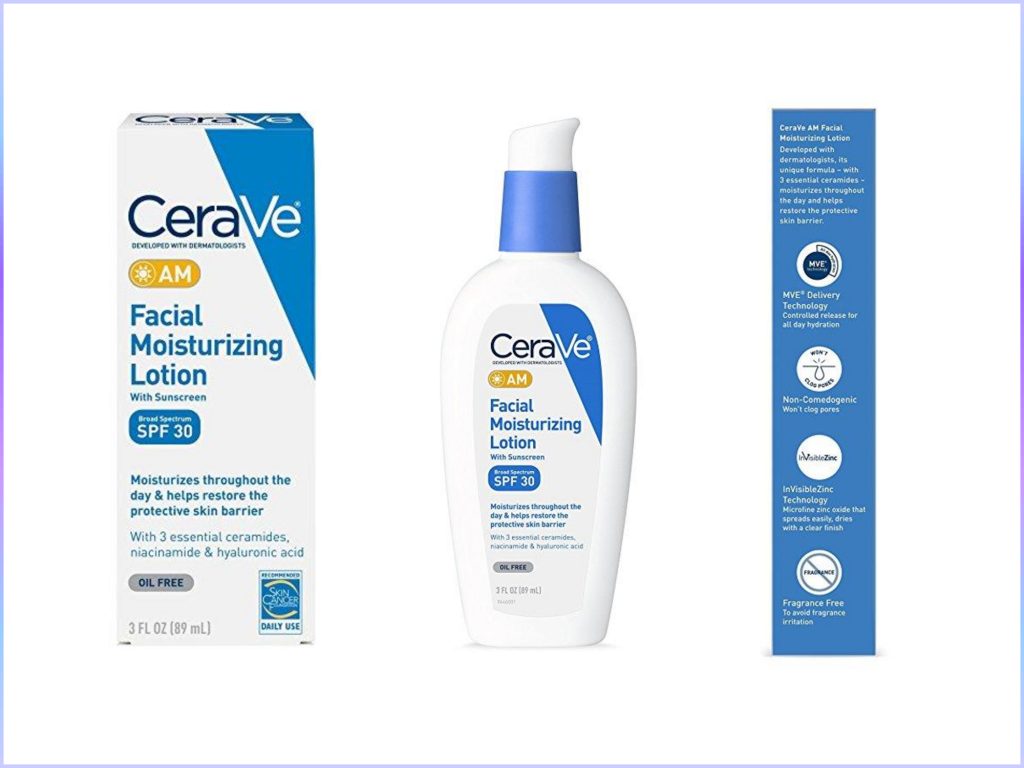 CeraVe AM Facial Moisturizing Lotion SPF 30