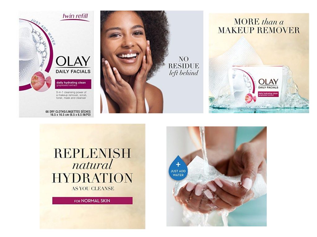 Olay Daily Facials Daily Clean Wipes