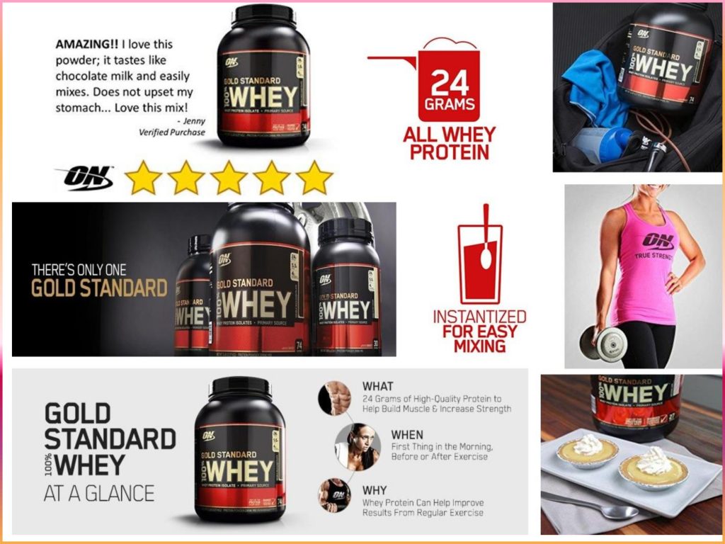 Gold Standard 100% Whey Protein Powder