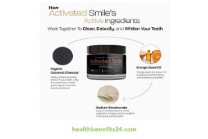 Activated Smile Natural Teeth Whitening Charcoal Powder