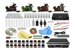 Tattoo Kit with Case Complete Tattoo Gun Kit 