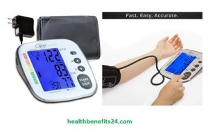 Touch Blood Pressure Monitor with AC Adapter | Best blood pressure monitor