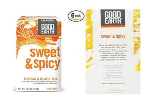 Good Earth Herbal & Black Tea, Sweet & Spicy | Best Tea Brand in the world