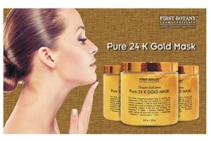 The BEST 24 K Gold Facial Mask 