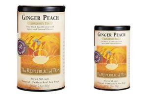 The Republic of Tea Ginger Peach Black Tea | Best Tea Brands