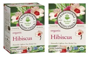 Traditional Medicinals Organic Hibiscus Herbal Tea