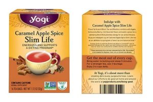 Yogi Tea, Caramel Apple Spice Slim Life